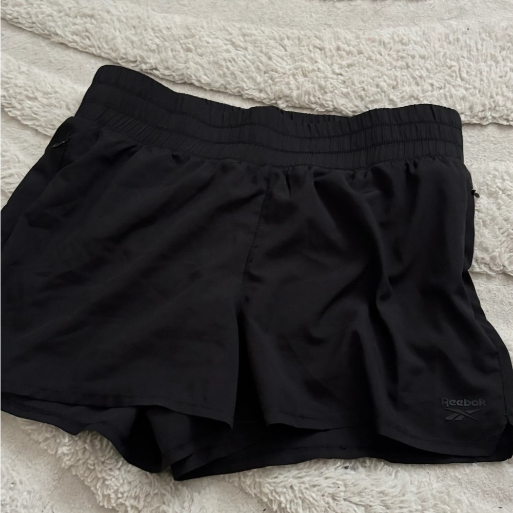 Reebok Women's Athletic Black Shorts